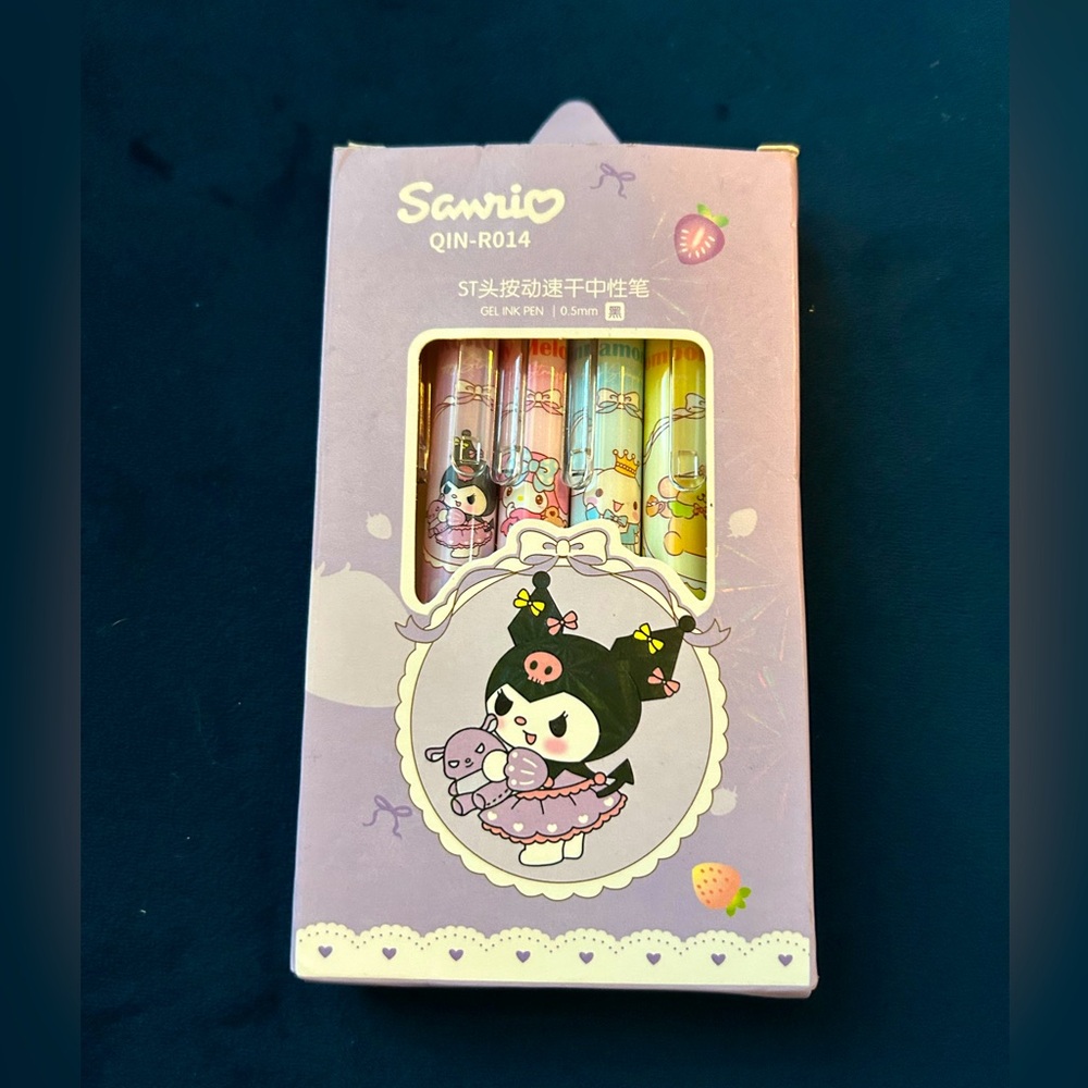 Sanrio 6 pack gel ink pen